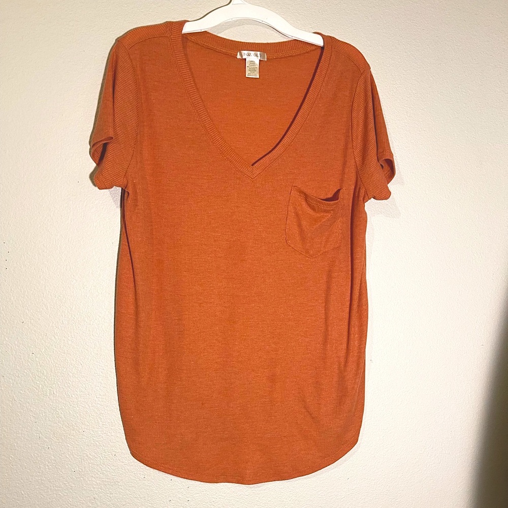 Peach shirt